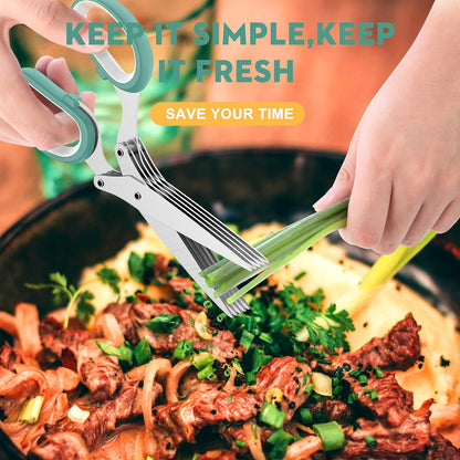 5-Blade Herb Scissor