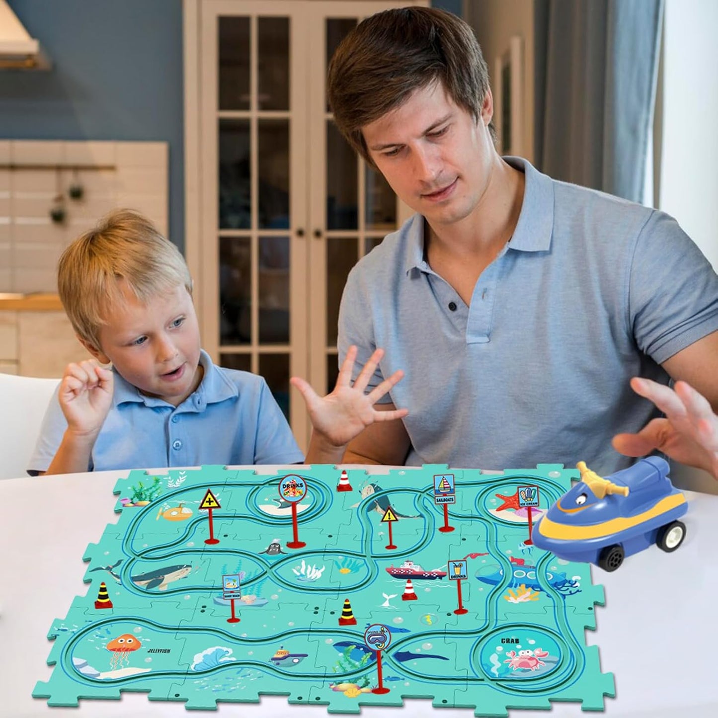 Kids Puzzle Assembly Set