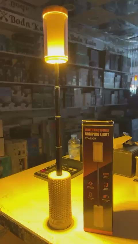 Portable LED Camping Light – Bright Emergency & Outdoor Lamp